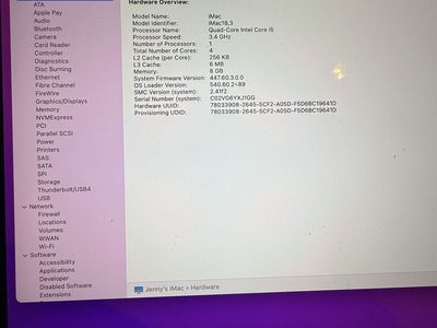 Apple iMac 27-inch Retina 5k - 3.4 GHz Quad-Core Intel Core i5 / 8GB RAM with Magic Keyboard & Mouse