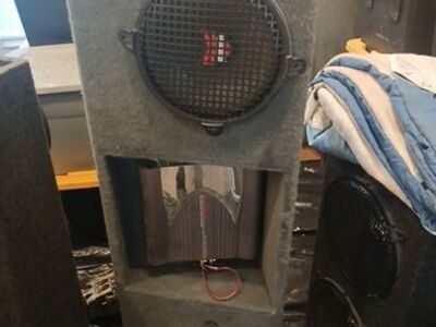 Rockford Punch Power RFR -1410 subs with Power Acoustik Amp