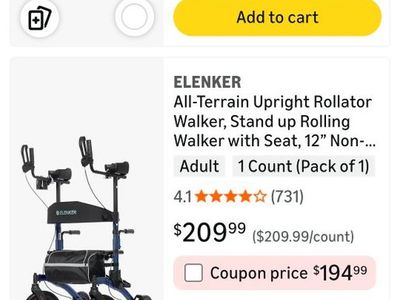 Elenker Upright walker