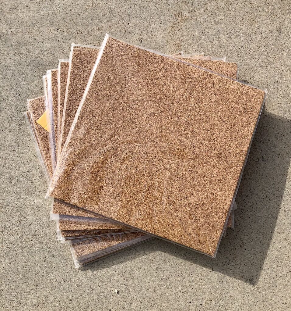 12 Inch Square Cork Tiles