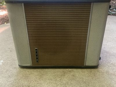 Upcycled Practice Guitar Amp In 1960s Sony Cabinet Fender