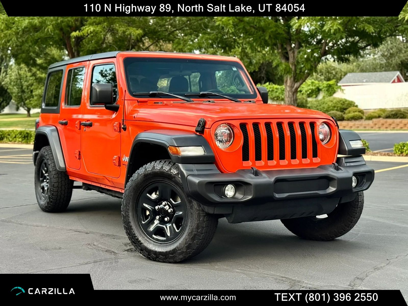 2018 Jeep Wrangler Unlimited Sport