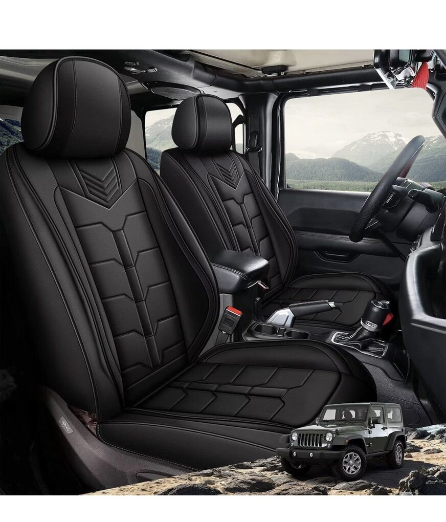 Jeep Wrangler Faux Leather Seat Covers