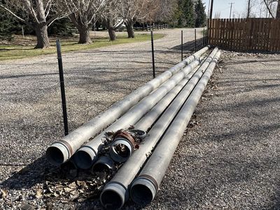 8 inch Irrigation Pipe with Couplings
