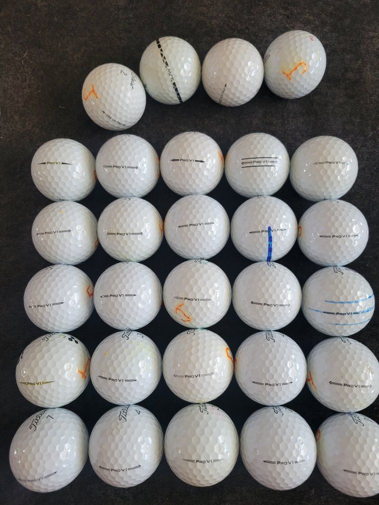 Titleist Pro V1 & Pro V1x Used Golf Balls