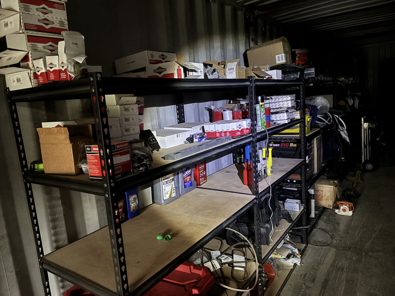 Stockpile of Small Engine Parts