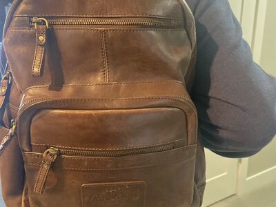 Rawlings Leather Backpack