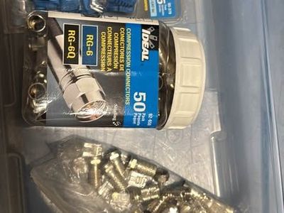 coaxial, and cat-5e cable terminations