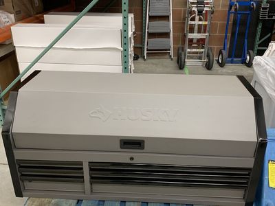 Husky Heavy-Duty 52 in. W x 20 in. D 6-Drawer Matte Gray Steel Top Tool Chest