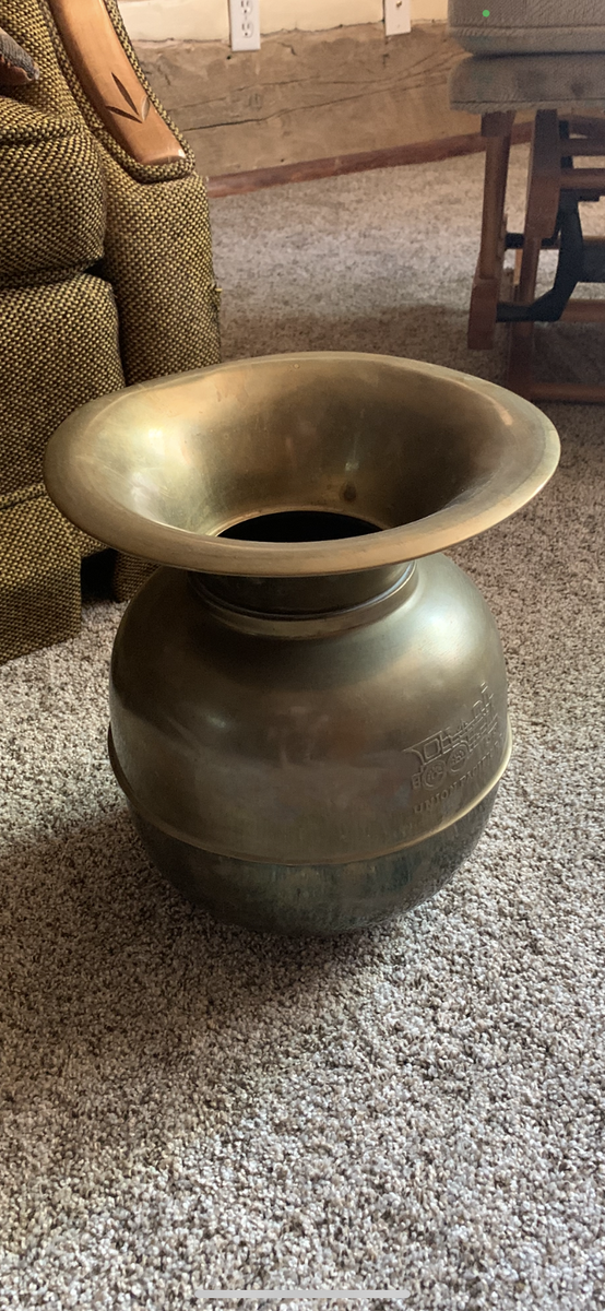 Brass Spittoon