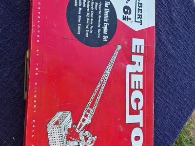 Vintage 1954 A.C. Gilbert Erector Set No. 6 1/2