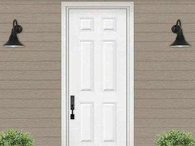 Steves & Sons
Regency 36 in. x 96 in. Universal Handing 6-Panel Unfinished White Fiberglass Front Door Slab