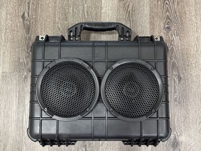 Custom DIY Hard Case Bluetooth Speaker with PRV Audio Speakers