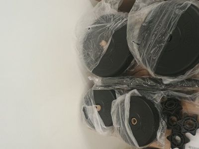 new 40lb vinyl dumbbell weight set