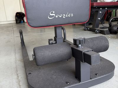 3-in-1 Padded Push Up, Sit Up, Sissy Squat Bench