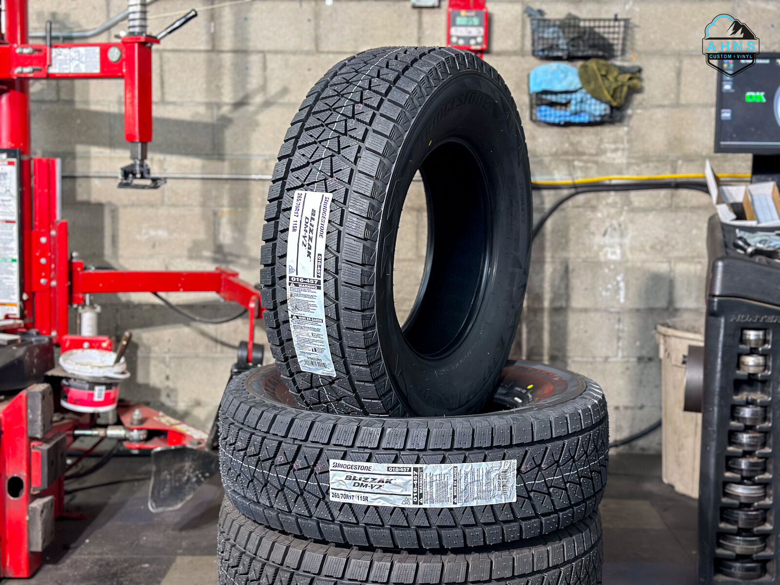 New | 265 70 17 Bridgestone Blizzak | Snow Tires | 265/70r17 | Winter | Toyota | Nissan | Ford | Chevy | Ram