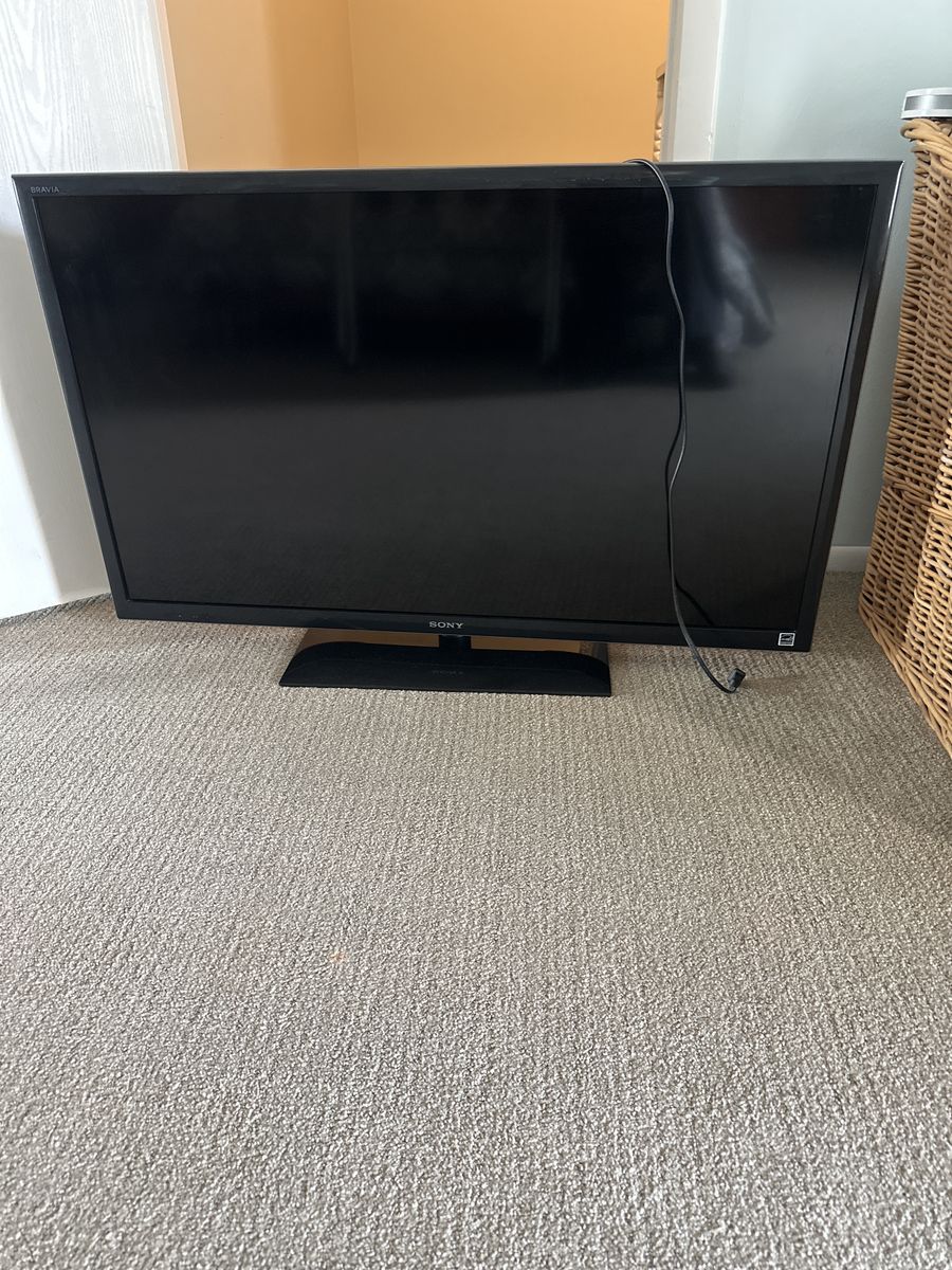 Free Sony 45 Flat Screen TV With Stand