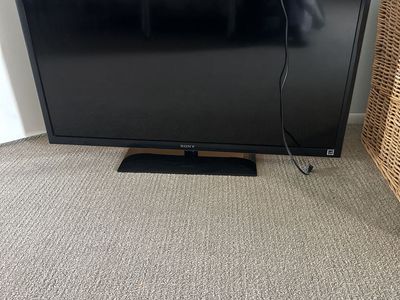 Free Sony 45 Flat Screen TV With Stand