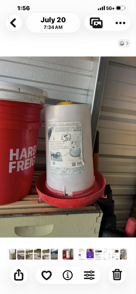 Chicken Animal water feeders $20 each
