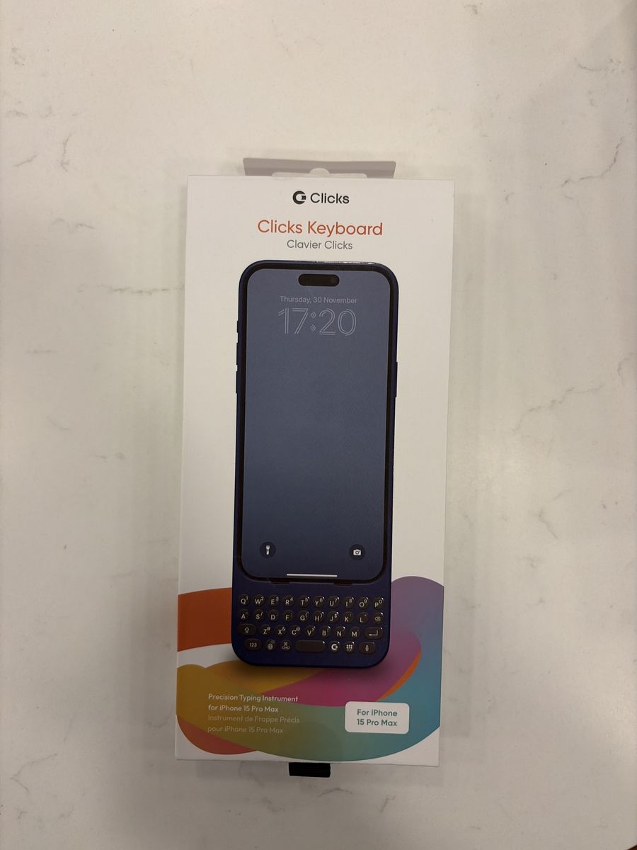 Clicks Iphone Keyboard