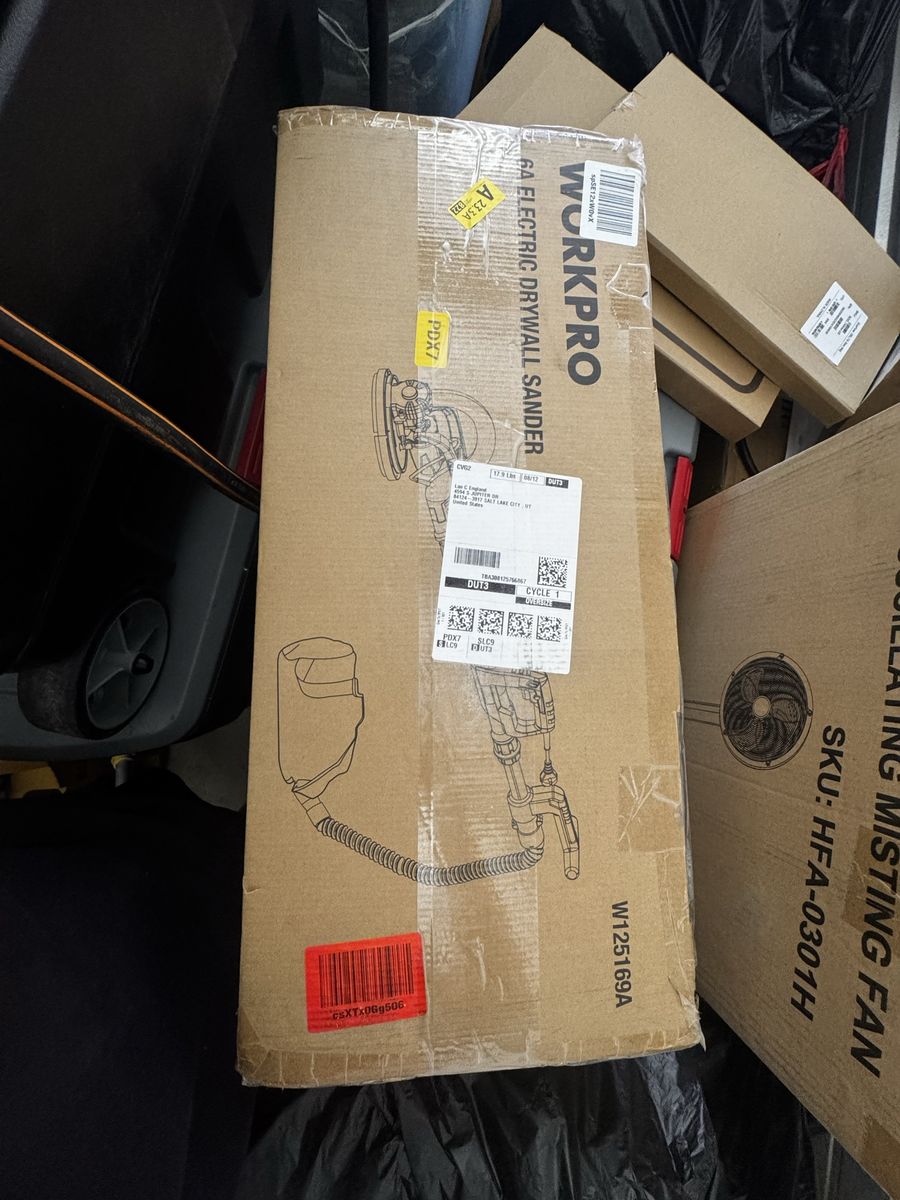 WORKPRO 6A Electric Drywall Sander - New in Box