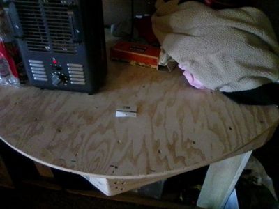 Ho scale or n scale trains table