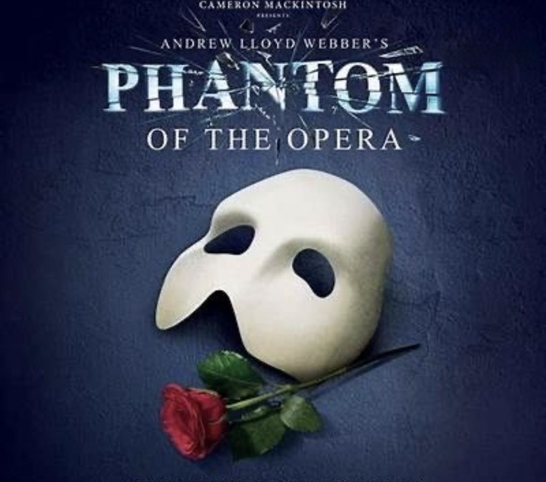 Phantom of the Opera - Row D Sat 4/18 7:30p