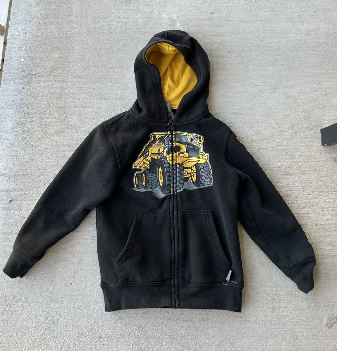 John Deere Fleece Hoody Zip Front Kids Size 5