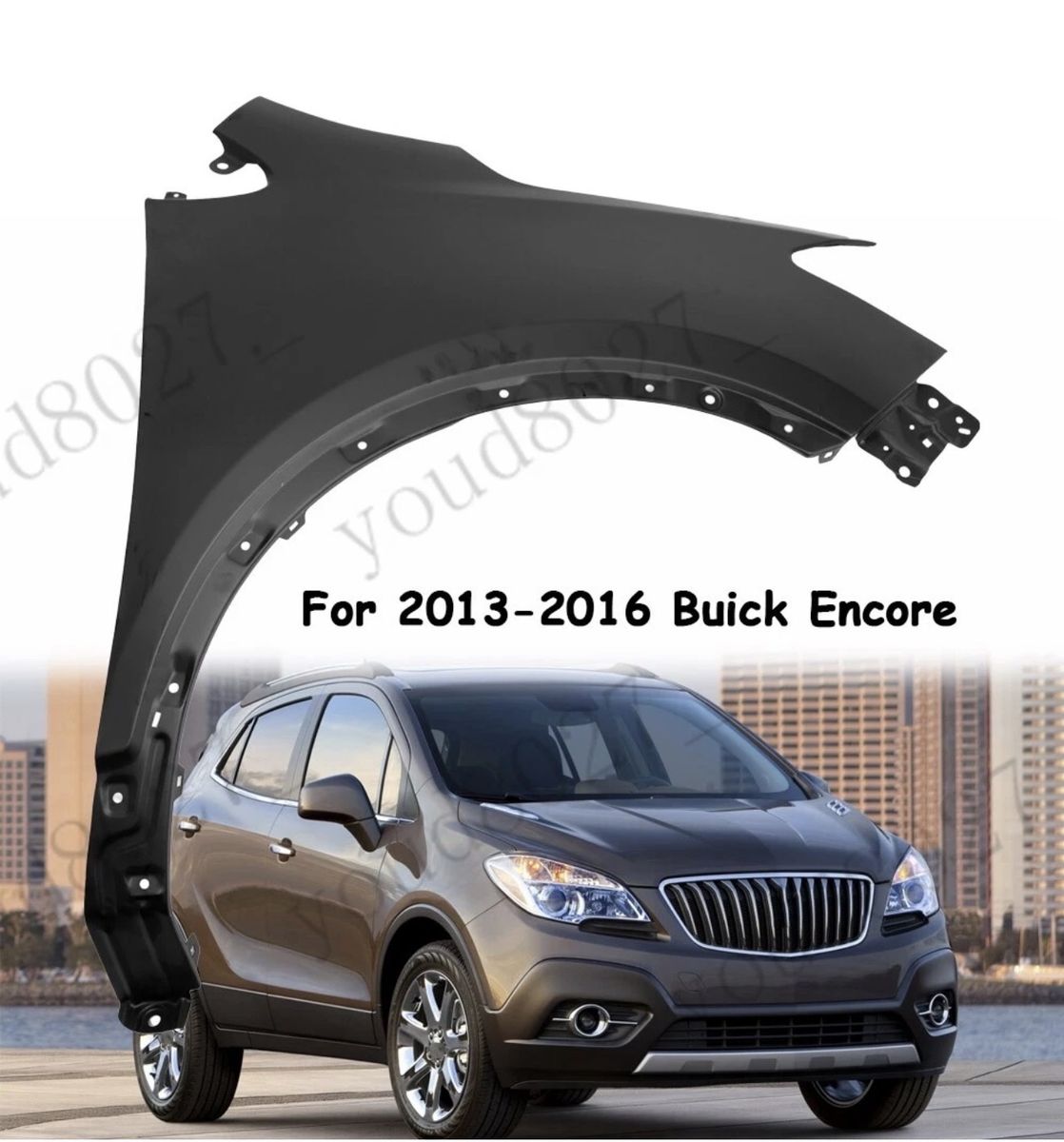 New Fender for 2013-2016 Buick Encore - Front Right Side, Primed, Ready for Paint