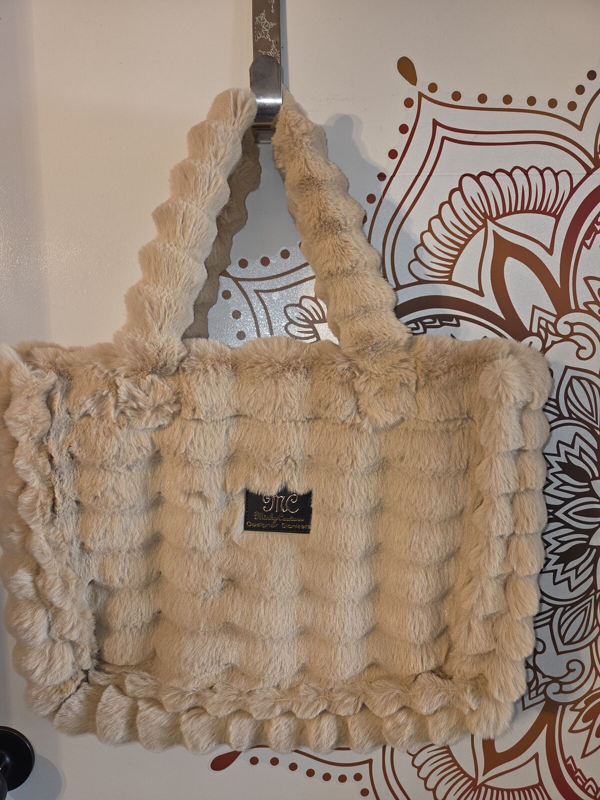 Brand new Minky Couture Annie Bag - Ripple Ecru bag