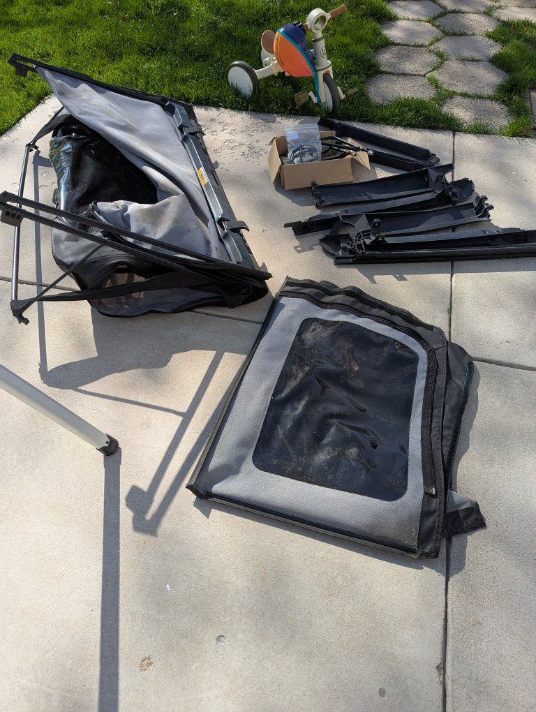 Jeep JK four door soft top and more