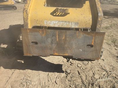 NEW skid steer blank quick attach mounting plate
