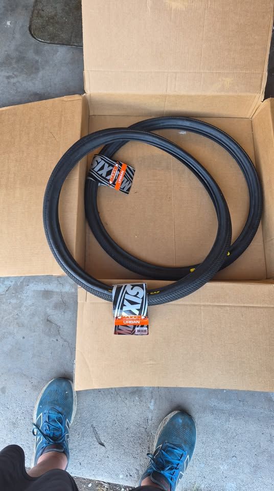 New Maxxis Grifter Urban tires. Two tires are included.