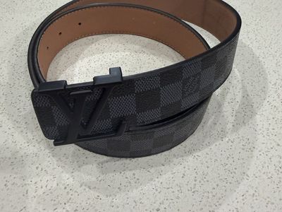 Black LV belt