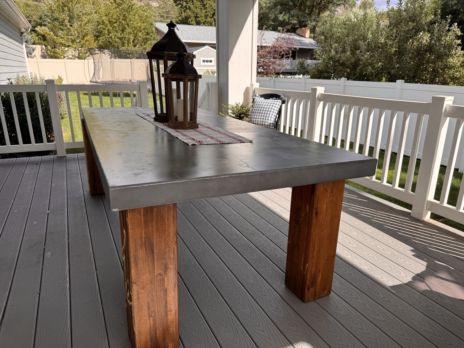 Pottery Barn Concrete Table