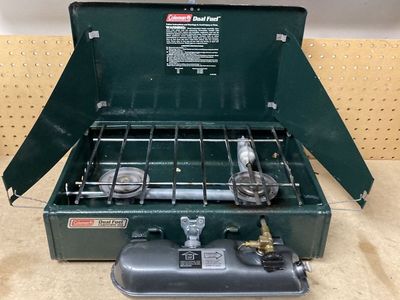 Coleman dual fuel stove