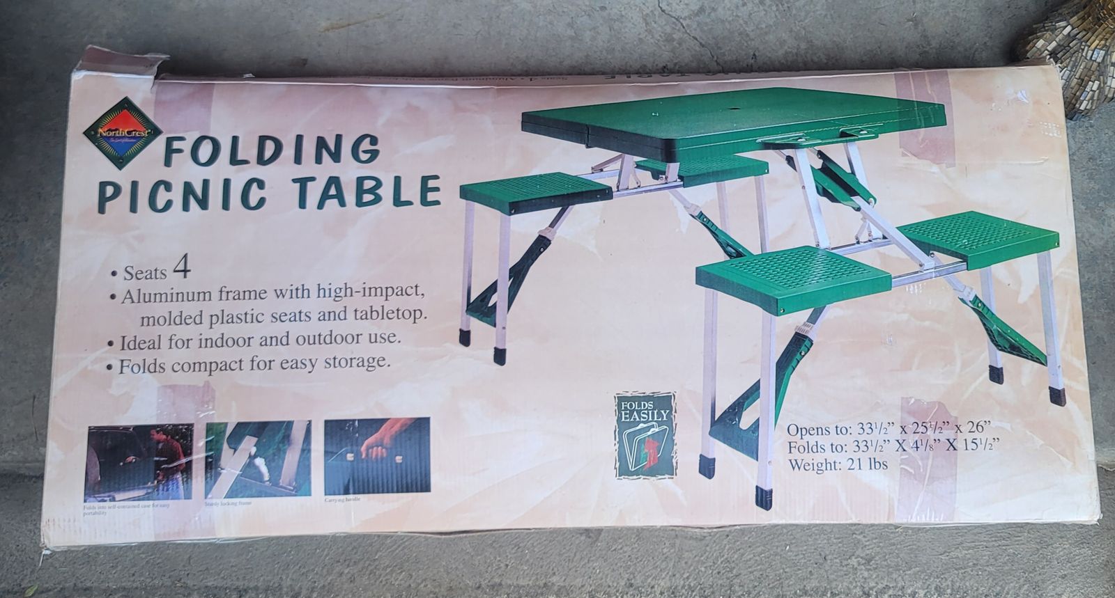 Folding Picnic Table