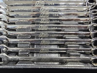 Snapon metric Flank drive end wrenches