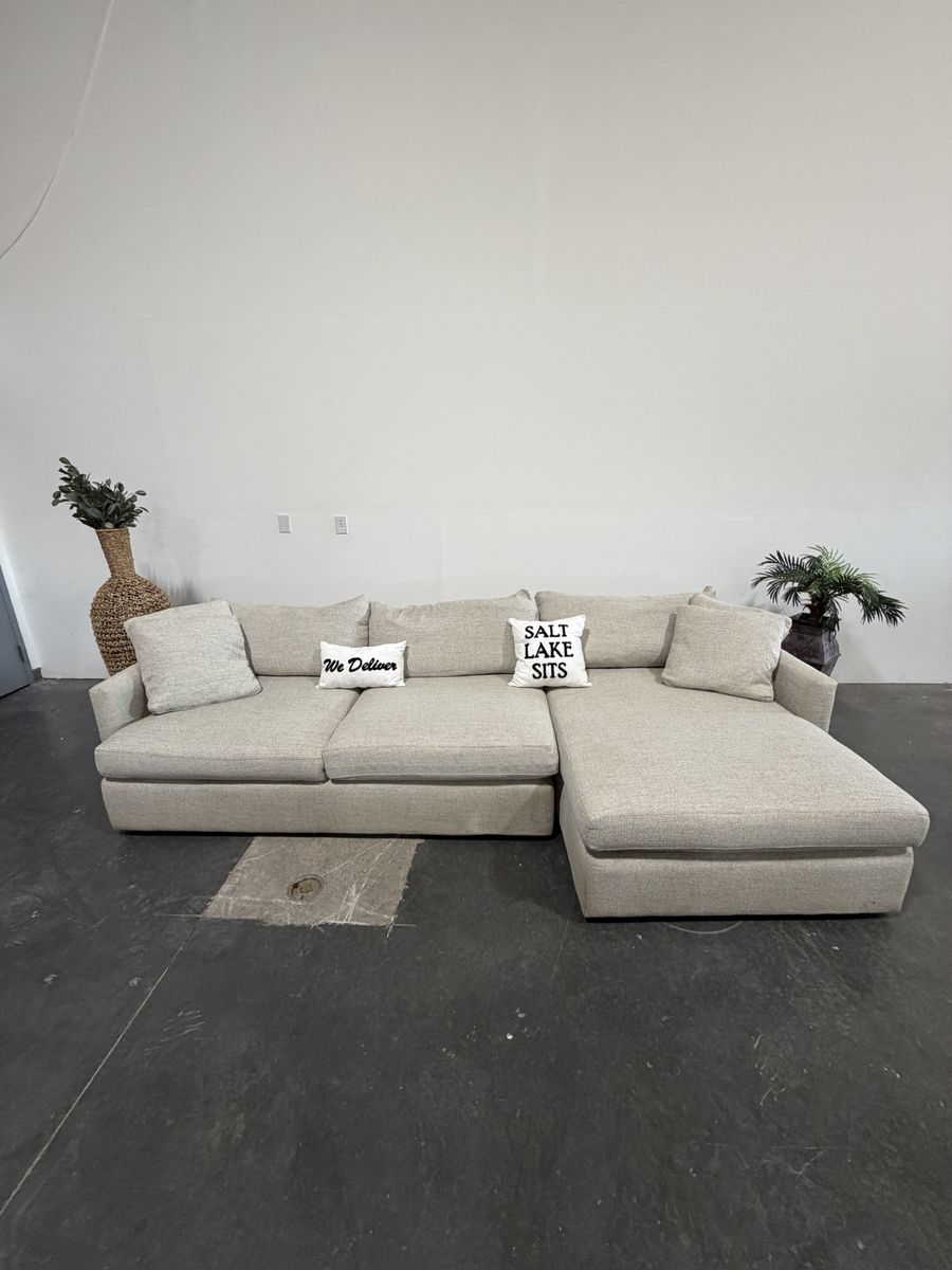 Crate & Barrel Lounge Deep Sectional