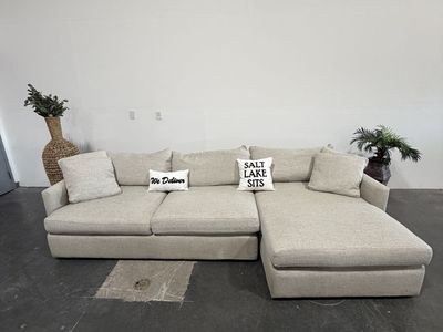 Crate & Barrel Lounge Deep Sectional