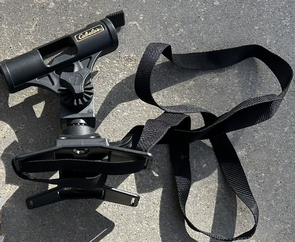 Cabela’s Fly Rod Holder 360HT + Float Tube Mount