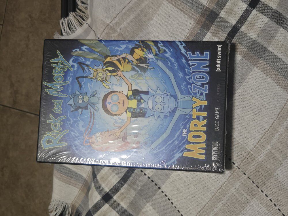 Rick& Morty : The Morty Zone Dice Game. New!