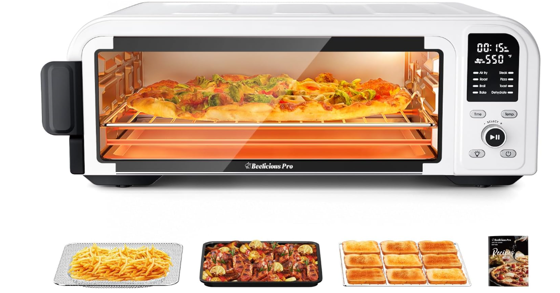 New in box  8-in-1 Countertop Toaster