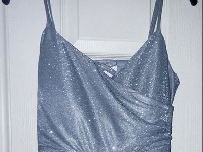 Prom Dress Women’s Size 7 Baby Blue (or it could be used for a bridesmaid dress)