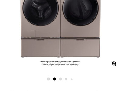 Samsung 27 Washer & Dryer Pedestals