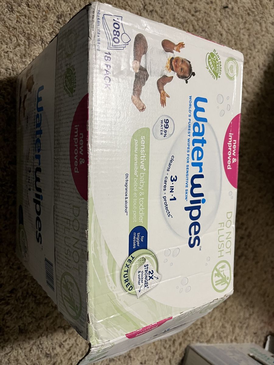 Water Wipes Baby Wipes 18 Pack