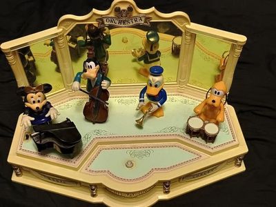 Takara Mickey's Concert Orchestra Sound Activated Play Along Show Missing Mickey