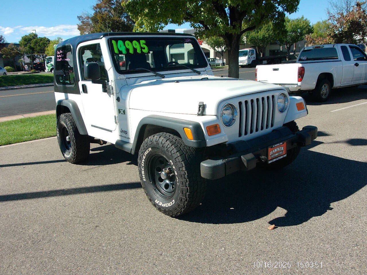2005 Jeep Wrangler X