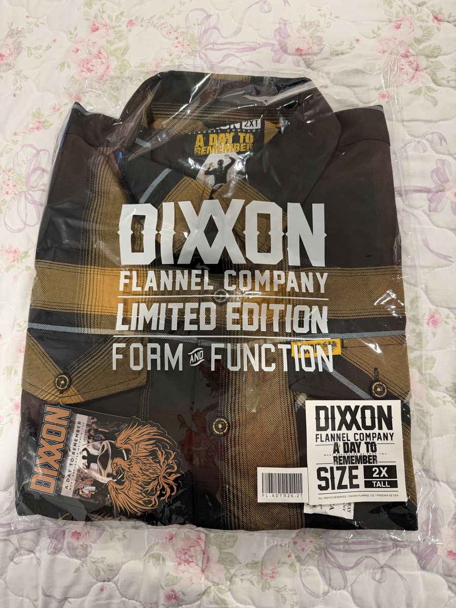 Dixxon “a day to remember” 2xL tall BNIB