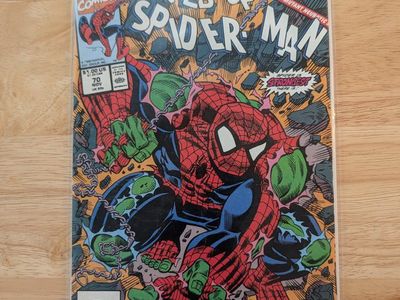 Web of Spider-Man #70 (1990) Spider-Hulk Marvel